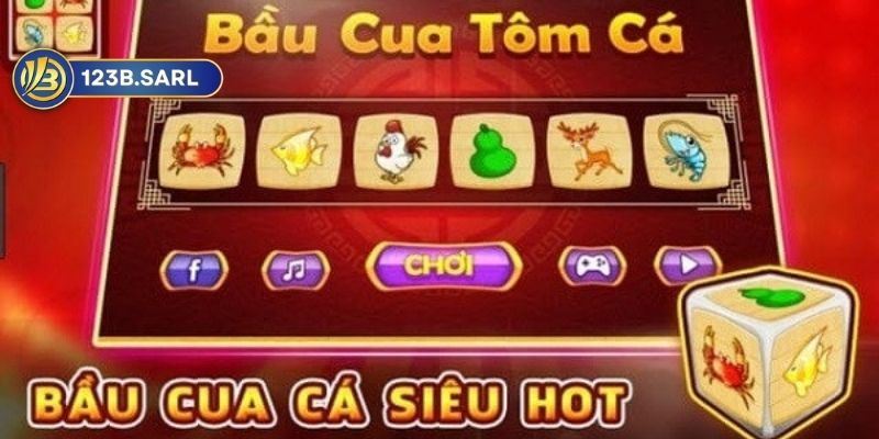 Thỏa sức giải trí với Bầu cua 123B: Trò chơi lắc xí ngầu hấp dẫn 3 Bầu cua 123B